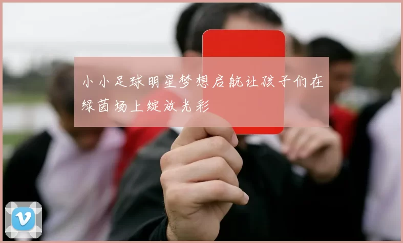 小小足球明星梦想启航让孩子们在绿茵场上绽放光彩